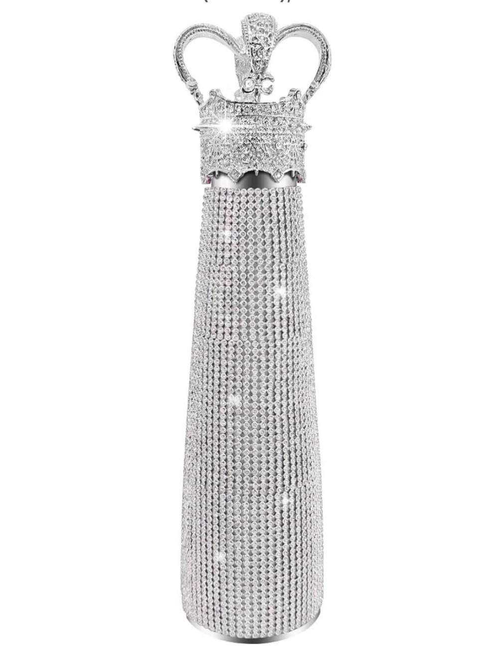 Bling Rhinestone Crown 17oz Stainless Steel Insulated Water Bottle NIB - Picture 8 of 8